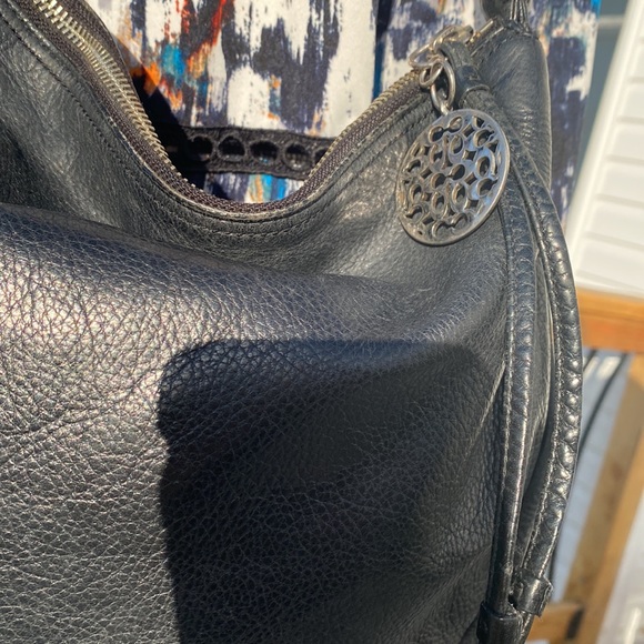 Coach Black Leather Hobo, Vintage - Picture 2 of 12